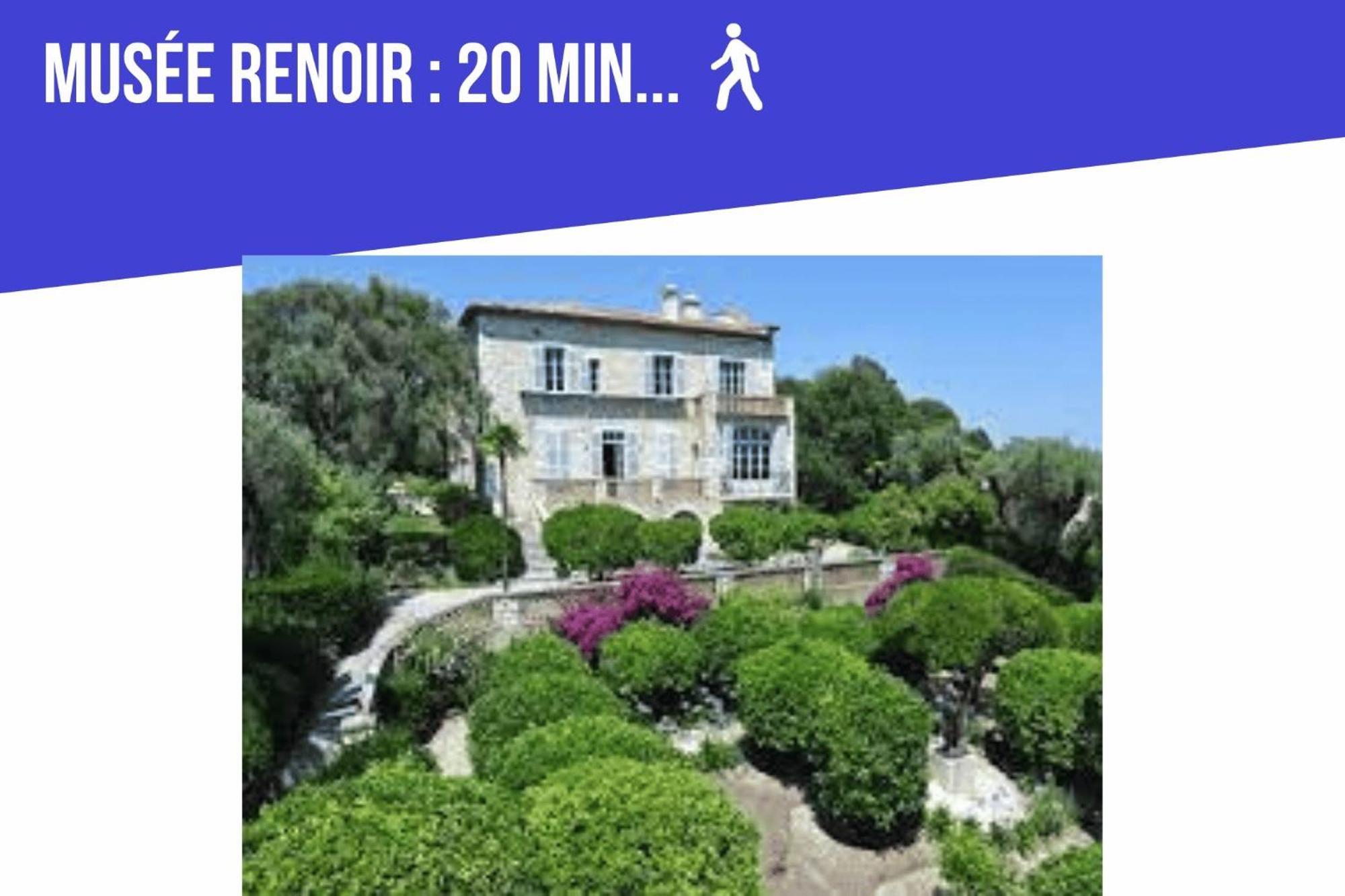 Bed & Breakfast Les Hauts De Cagnes Vue Mer Et Montagne Apartment Exterior photo